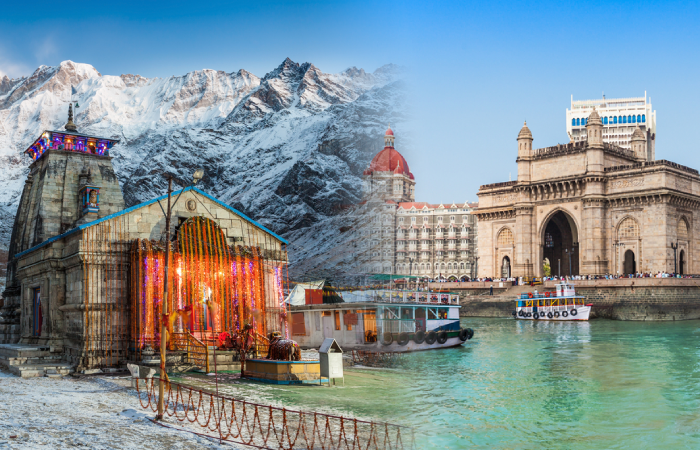 Chardham Yatra Tour Package from Mumbai