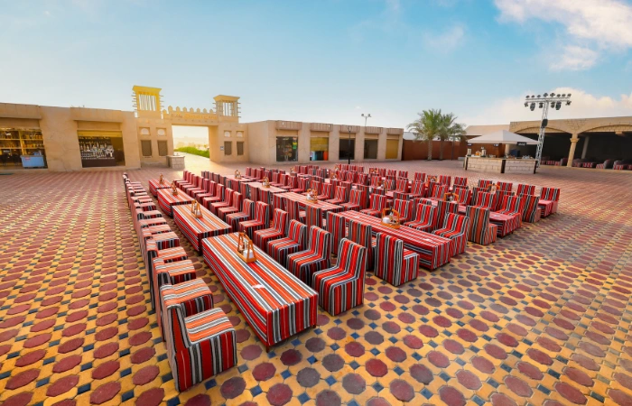 Premium dune bashing and camel ride experience at VIP camp